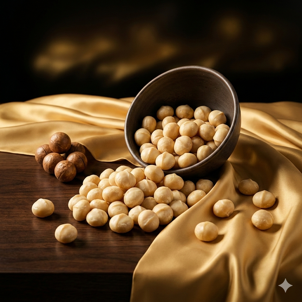 Premium Macadamia Nuts (Macadamia Giri) – Buttery, Crunchy & Luxury Quality